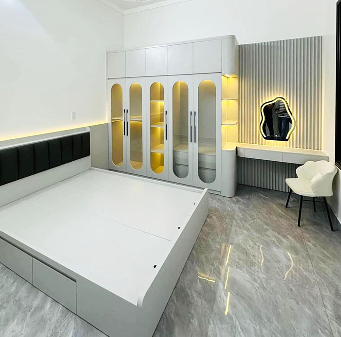 Nội thất phòng ngủ căn hộ chung cư